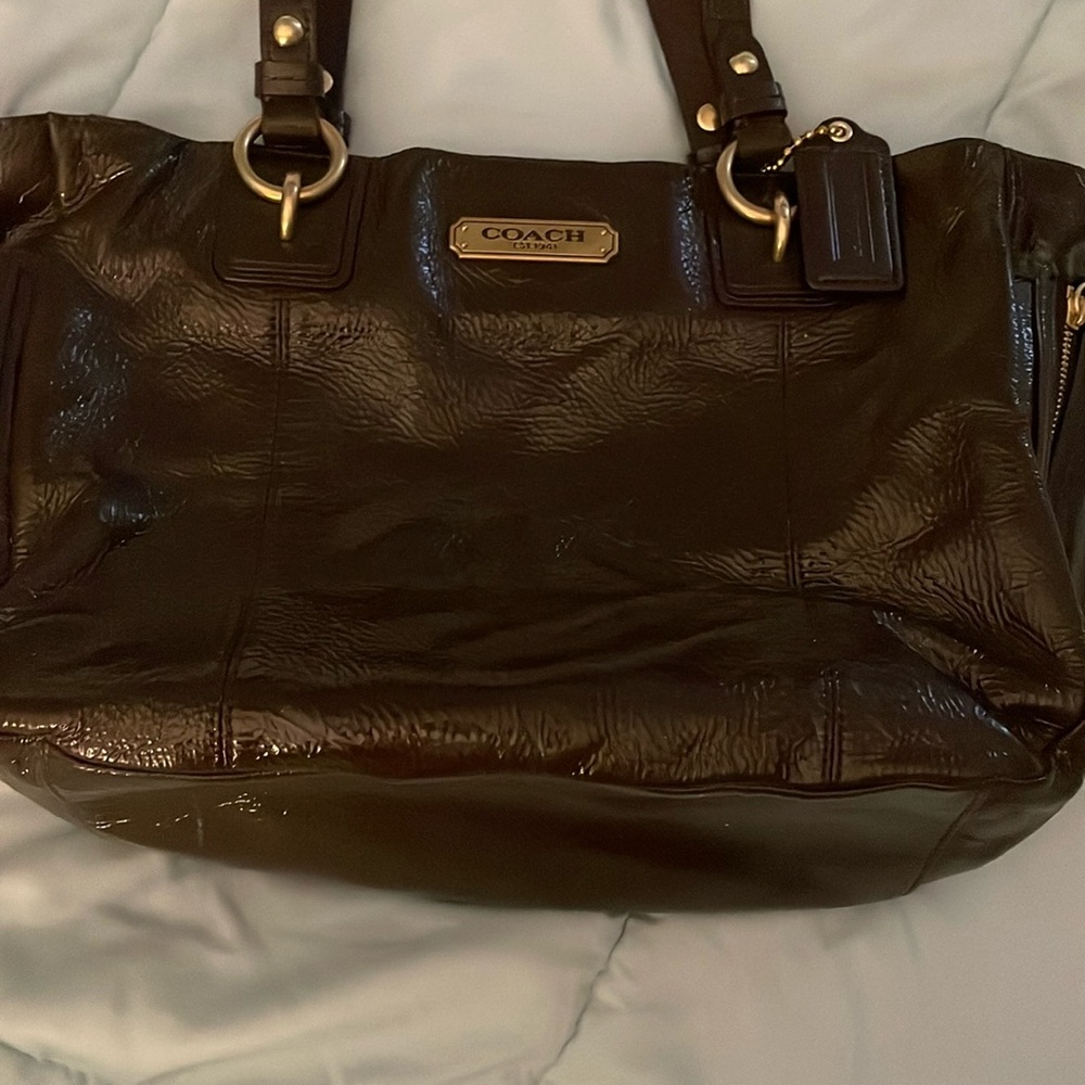 Coach Brown Leather Women's Bag